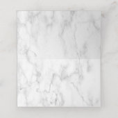 Carte De Placement Plum Purple Or Floral (Intérieur déplié)