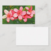 Carte De Placement Plumerias (Devant / Derrière)