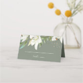 Carte De Placement Points d'or Lys blancs (Devant)