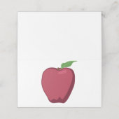 Carte De Placement Pommes (Extérieur déplié)