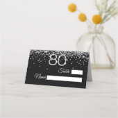 Carte de placement pour la fête d'anniversaire de (Devant)