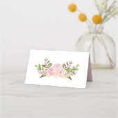 Carte De Placement Premier citrouille 1er anniversaire Baby shower ro (Dos)