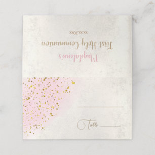 Carte De Placement Première communion