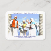 Carte De Placement Présentation de Jésus dans le Temple Saint (Devant)