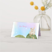 Carte De Placement Princess Birthday Kids (Dos)