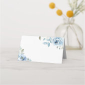 Carte De Placement Quelque chose de bleu avant de faire du bleu pouss (Devant)