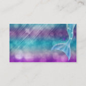 Carte De Placement Queue de sirène Enchantée sous la mer Table assise (Dos)