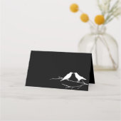 Carte De Placement Ravens Mariage gothique (Devant)