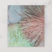 Carte De Placement Réception de mariage Pink Tente Card Pink Lavender (Extérieur déplié)