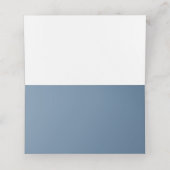 Carte De Placement Réception de mariage Simple Numéro floral Simple B (Intérieur déplié)