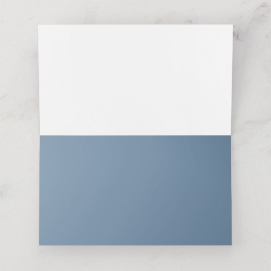 Carte De Placement Réception de mariage Simple Numéro floral Simple B (Intérieur déplié)
