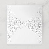 Carte De Placement RÉCEPTION MARITIME jolie mini confetti rustique en (Extérieur déplié)