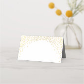 Carte De Placement RÉCEPTION MARITIME moderne rustique mini confetti  (Dos)