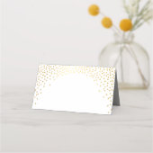 Carte De Placement RÉCEPTION MARITIME moderne rustique mini confetti (Devant)