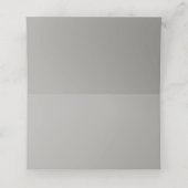 Carte De Placement RÉCEPTION MARITIME moderne rustique mini confetti  (Intérieur déplié)