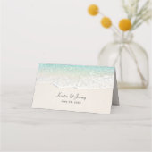 Carte De Placement Réception Ocean Shoreline Beach (Dos)