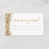 Carte De Placement REGINA Gold Combien de Fêtes des mariées de baiser (Devant)