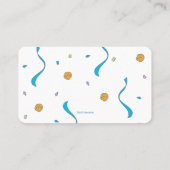 Carte De Placement Registre des cadeaux de Cookie Monster Balloon (Dos)