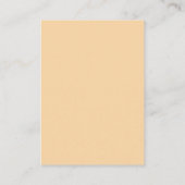 Carte De Placement Remerciements de mariage au champagne avec script (Dos)