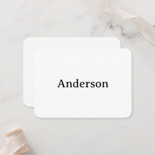Carte De Placement Remplacer son propre design arrondi 3,5" x 2,5" pl