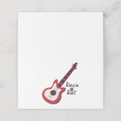 Carte De Placement Rock et Roll (Extérieur déplié)