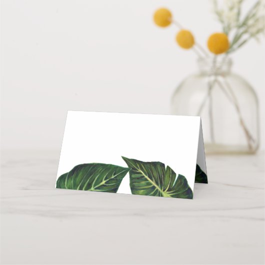 Carte De Placement Romance tropicale II (Dos)