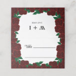 Carte De Placement Romantic Fall mariage extérieur belle roses rouges<br><div class="desc">Les délicieuses roses rouges disposées sur un fond blanc et propre évoquent la chaleur de l'automne, faisant de vos invités un sentiment de chéri et d'accueil. Ce produit fait partie d'une collection. Veuillez consulter la collection pour explorer d'autres produits avec le même design :) Si vous avez besoin de support...</div>