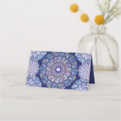 Carte De Placement Rosace bleue (Dos)