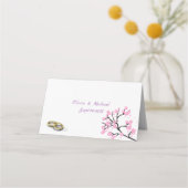 Carte De Placement Rose (Dos)