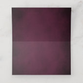 Carte De Placement Rose de Bourgogne Ranunculus Mariage (Intérieur déplié)