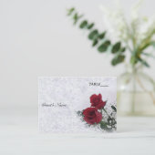 Carte De Placement Rose Dream Mariage Table assise (Debout devant)
