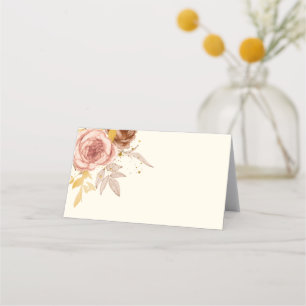 Carte De Placement rose rose clair mariage