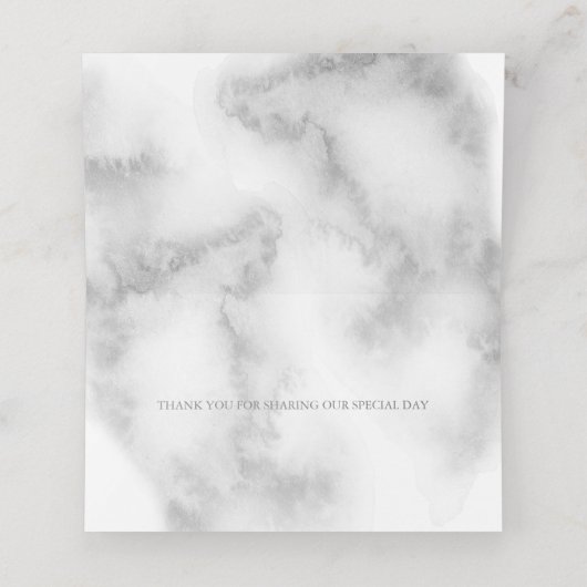 Carte De Placement Roses roses roses élégantes et modernes de Barefoo (Intérieur déplié)