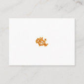 Carte De Placement rouge, gris, orange, brun (Devant)