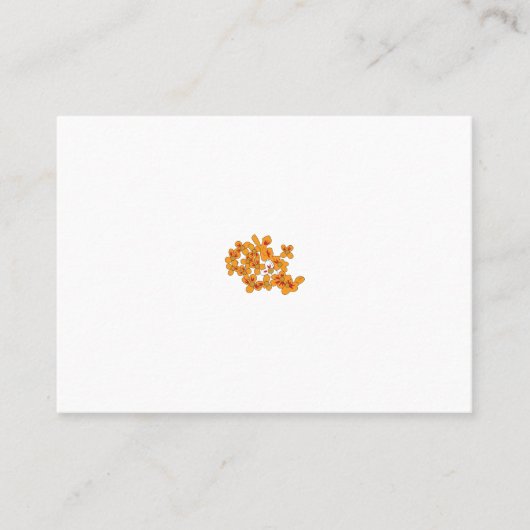 Carte De Placement rouge, gris, orange, brun (Devant)