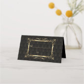 Carte De Placement Royal Roaring 20s Gold Art Déco Mariage (Devant)