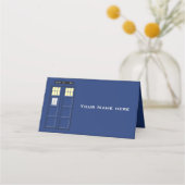 Carte De Placement Royaume-Uni - Blue Police Public Call Box 1 (Devant)