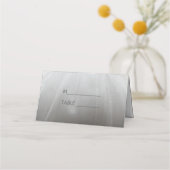 Carte De Placement Ruban Rose Et Bagues Mariages (Devant)