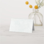 Carte De Placement Russe Eucalyptus Sage Mariage vert (Dos)