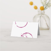 Carte De Placement Rustic Burgundy (Dos)
