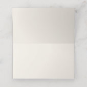 Carte De Placement Rustic Mountain Emerald Line Mariage (Intérieur déplié)
