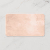 Carte De Placement Rustique Beauté Floral Réservé Siège Numéro de tab (Dos)