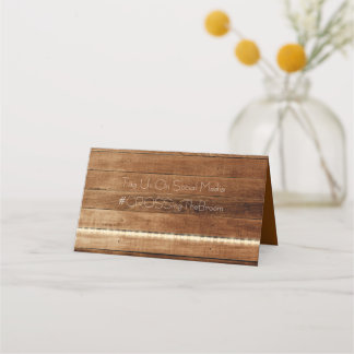 Carte De Placement Rustique Floral Grange Mariage Carte Place