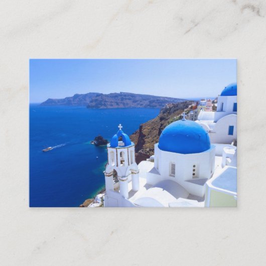 Carte De Placement Santorin (Devant)