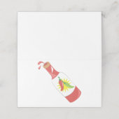 Carte De Placement Sauce chaude (Extérieur déplié)