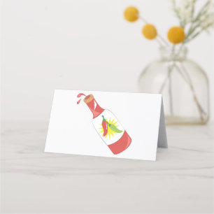 Carte De Placement Sauce chaude
