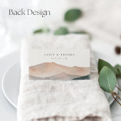 Carte De Placement Sierra Dusk | Mariage Sunset de Desert Mountain