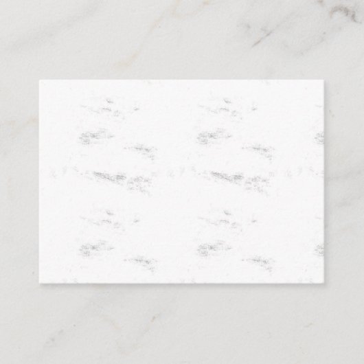 Carte de placement simple (Devant)