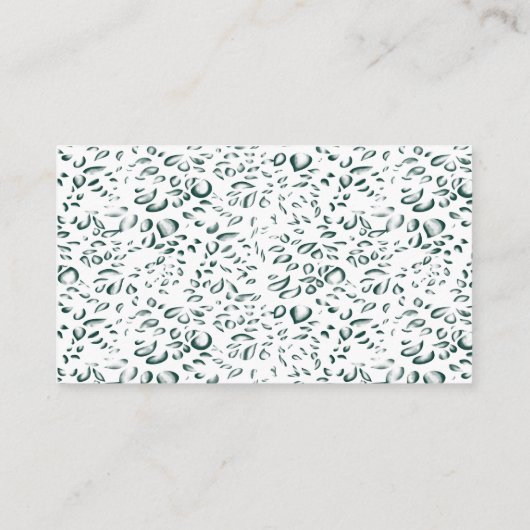 Carte de placement simple (Dos)