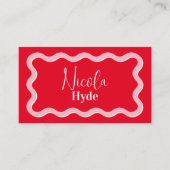 Carte de placement simple (Devant)